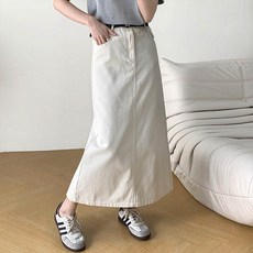 andstyle 女款 Francotton 後開衩長裙 262004