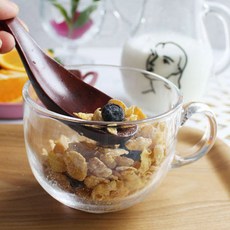 強化玻璃麥片碗, 單一顏色, 1個