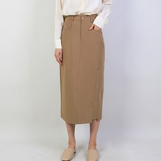 퀸이즈 여성용 아비드 스티치 H라인 스커트