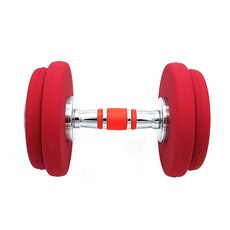 Power Health 聚氨酯啞鈴 紅色, 15kg