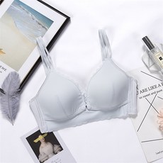 透氣素色孕婦哺乳內衣