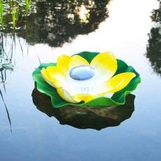 VISANG 太陽能蓮花庭園燈, 黃色