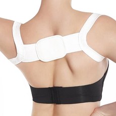 HUEXPERT 肩部姿勢輔助帶 裸白色, 1個