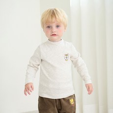 mollimelli 兒童Westie半高領T恤