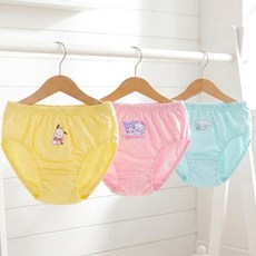 PremierFam 兒童用三麗鷗角色純棉內褲3件組 3號