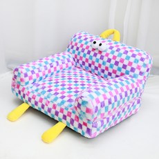 Honey Bubble 寵物可拆洗怪獸沙發床坐墊, 1個, 紫色