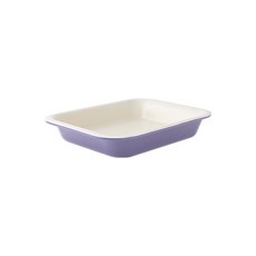 Baf Wingpla Square電磁爐盤 奶油白 輝煌薰衣草, 29 x 22 x 4.5 厘米, 1個