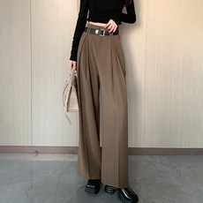 루나걸 여성용 뮤브 와이드 슬랙스 L24SPP010409