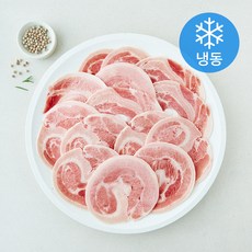 선진포크 한돈 얇은 꽃 삼겹살 구이용 (냉동), 1개, 1kg 1개, 1kg