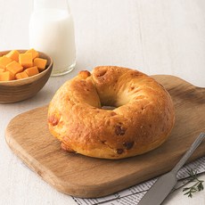 브로드카세 발효종 롤치즈 베이글, 120g, 1개입, 1개