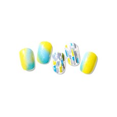 MisterBower Lemon Slush Volume 凝膠指甲貼, 混色, 1組
