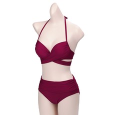 韓國 arua 夏日交叉扭結比基尼