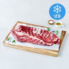 미국산 돼지 스페어립 원육 리테일팩 통바베큐용 (냉동), 1개, 2.6kg