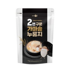 심플잇 2번구운 가마솥 누룽지, 1kg, 1개