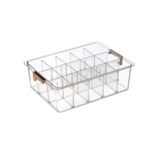 Loiwings多功能縫隙大容量抽屜 一般型 15格, 1個, 透明