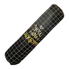 夏季用身體枕頭 ES077, 黑色格子