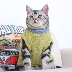 PASTEL PET 寵物糖果超細纖維T恤, 1個, 綠色