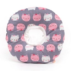 진호 반려견 목쿠션 넥카라 퍼플고양이 XS, 60g, 1개