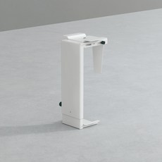 데스커 PC 홀더 방문설치, 화이트