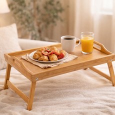 竹製可折疊原木桌, 原木色