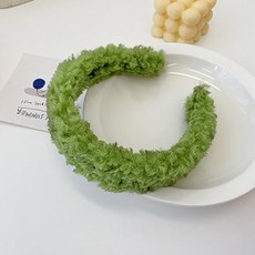 MA 뽀글이 컬러 머리띠 2p