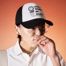 블랙샌즈 해피 돈 워리 볼캡