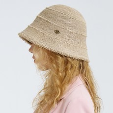 화이트샌즈 지사 니트 버킷햇 하젤