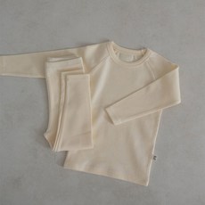 피카부 아동용 슬림핏 바니 상하의 세트