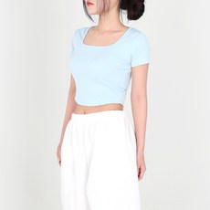 닷이프 여성용 니아 심플 크롭티 T24SS1-A0197