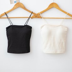 맬러뮤트 부드러운 스판니트 패드일체형 노브라나시 2p