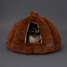 레드퍼피 개과천선 고양이 슬러치 하우스, 브라운, 1개