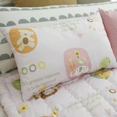 BEAUTE HOUSE 露營用枕套, 粉色動物款