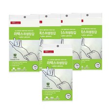 Saenghwaleulgeurida 乳膠手套 L, 5包, 10入, 大(L)