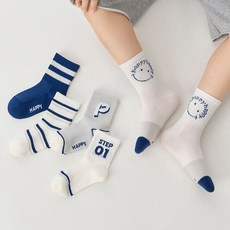 KKAEBIDA 兒童快樂網眼襪5雙組