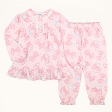 女孩魔法睡衣上衣和下衣套裝