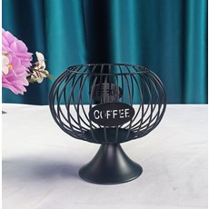 高級型膠囊咖啡收納盒, 黑色大號, 1個