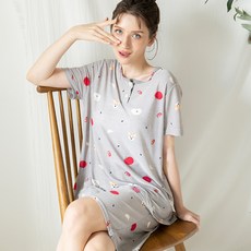 테라우드 여성용 냉감 아이스 패턴 반팔 상하 세트