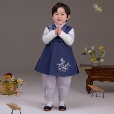 더예한복 아동용 한복 상하의 세트