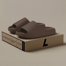 아트조이 EVA 볼륨 쿠션 두툼한 슬리퍼 3.5cm, 브라운, 1개