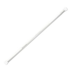 32mm強力彈簧壓縮桿窗簾桿 160~210cm hg_d HG-80, 白色的