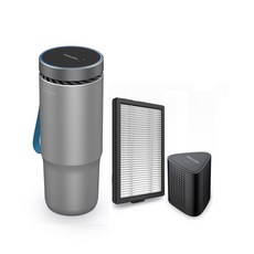 PHILIPS 飛利浦 質感車用淨化器+過濾器+濾芯組, 空氣淨化器（GP5612）、過濾器（SNF100）、濾芯（HESA60）