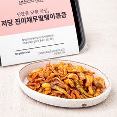 어메이징푸드 저당 진미채무말랭이볶음, 300g, 1개