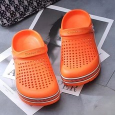 Hansbi防滑休閒拖鞋, 235, 橘色