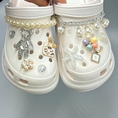 Richidok珍珠吊帶水晶熊配件飾品 11種組