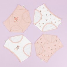 SCOXX 女童學生三角內褲4件組 WPS-814
