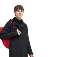 男士胸前口袋點防風外套 KR 139