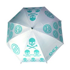 DEX 高爾夫骷髏標誌高爾夫傘, 白色蒂芙尼