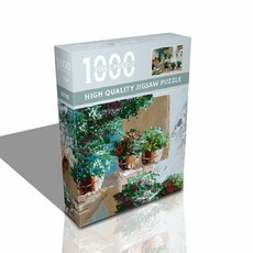 吉利油畫水彩畫拼圖 2, 1000件, 混合色, 1個