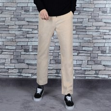 Townclo 男款燈芯絨半寬版鬆緊長褲IN