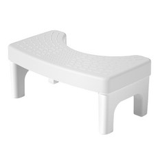 chinada 防滑馬桶腳凳, 白色